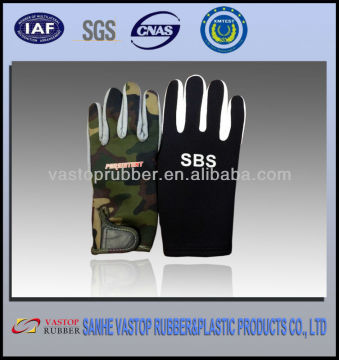 OEM camouflage neoprene gloves