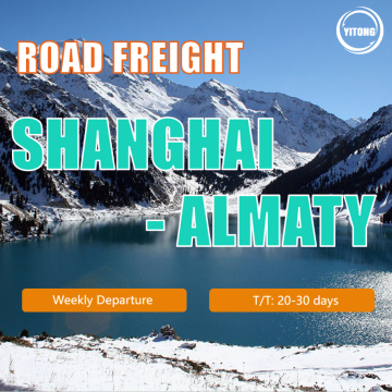 Road Freight From Shanghai To Almaty