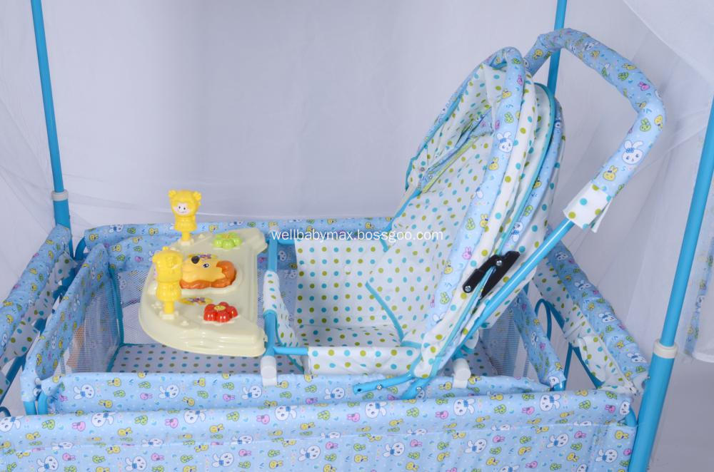 Luxurious Four - Poster Bed Mosquito Net Baby Bed