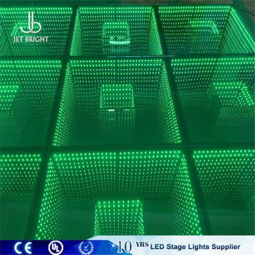 3D Glass led dancing floor laser light