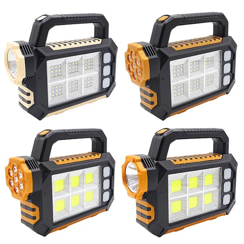 High-Power Outdoor Solar LED Work Light for Camping