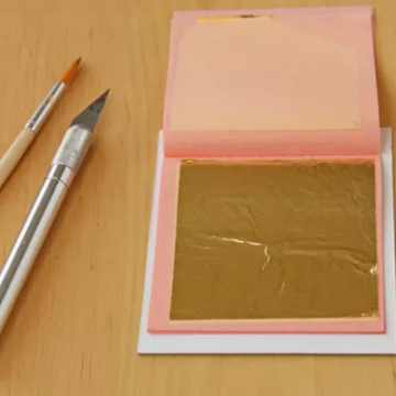 Eatable Gold Leaf: 24K Gold Leaf Sheets for Cake, Candy, and Chocolate Decoration