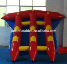 2016 hot sale inflatable flying fish towable / inflatable flying banana / inflatable flying fish