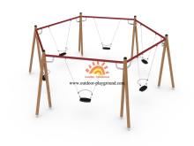 Swings For Playground Equipment With Swings Set