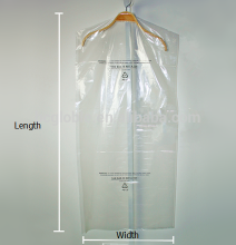 PE garment bag cover protecting