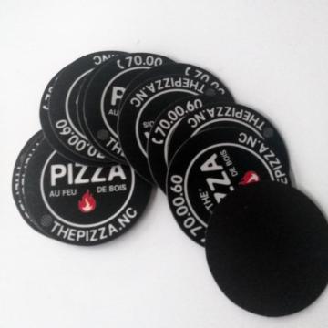 UV print round shaped  print magnet sticker