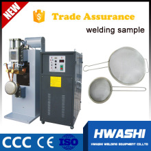 Hwashi Stainless Steel Chinese Colander Handle Spot Welding Machine