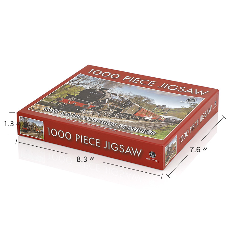 Custom design paper toy adult puzzle games 1000 pieces jigsaw puzzle for kids