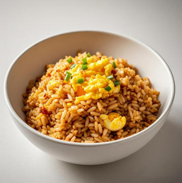 Frozen soy sauce fried rice