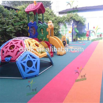 ecofriendly non deforming Suspended games pp interlock floor cover