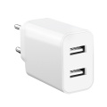 Carregador móvel 5V2.4A Carregador rápido 2 porta USB