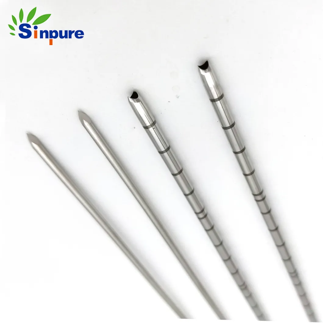 China Customized Stainless Steel Tri Cut Tip Needle Cannula for Medical Use