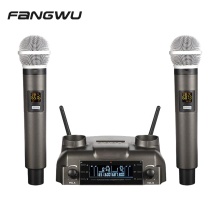 Portable PA System with Digital Pro Audio and Wireless Microphone Set
