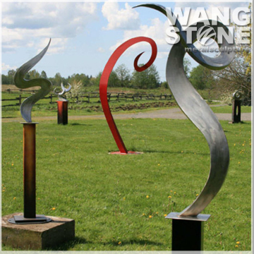 Public Artwork Metal Modern Stainless Steel Outdoor Sculpture