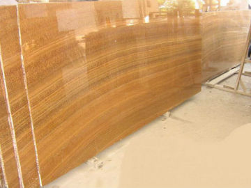 yellow wood veins marble slab