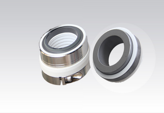 Mechanical seal with SIC/AIC and PTFE Filled