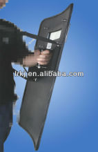 Handheld aramid ballistic shield