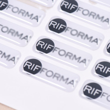 Custom Plastic Label Machine for 3D Dome Epoxy Stickers