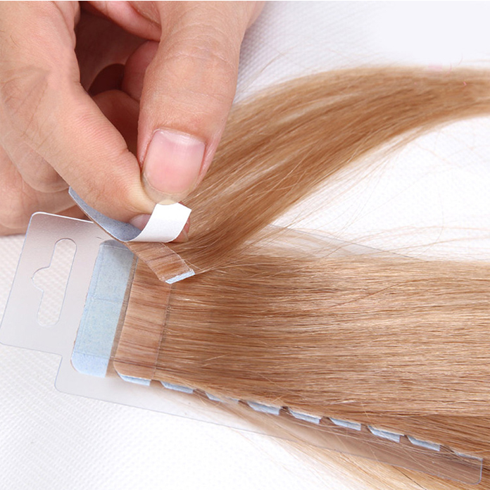 100% Virgin Remy European Tape Hair Extension, Wholesale Invisible  Double Drawn Remy Tape In Human Hair Extension