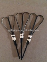 Various designs party decorative bamboo picks