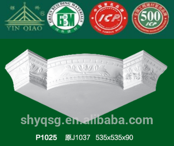 High Quality Ceiling Decoration Gypsum Plaster Light Trough
