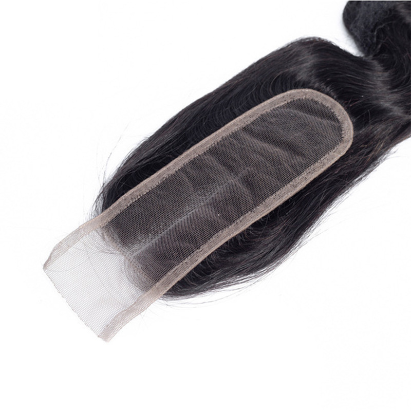 Wholesale Kim K 2x6 Lace Closure,Brazilian Human Hair Straight 2*6 Lace Closure,Middle Part 2x6 Swiss Lace Closure
