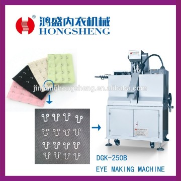 Bra hook&eye making machine