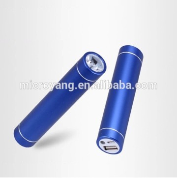 Cylinder Power Bank 2600mah of free samples,external portable power bank 2600mah