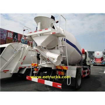 Yuejin 2500L Concrete Mixing Transport Trucks