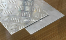 5 Bar Aluminium Treadplate in All Sizes