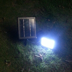 solar security light