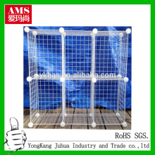 Wire Storage flower shelf assembled wardrobe