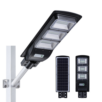 Material ABS Luz de calle solar de alto brillo