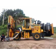 Leitplanke Repair Pile Driver