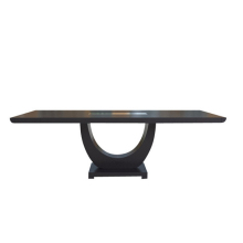 Wooden Solid Wood Table for DT-129 Lobby Display Furniture