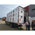 Dongfeng Box Frigorífico Camión 5 toneladas de transporte de cerdos