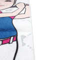 Large printed microfiber sport towel sweat absorbent