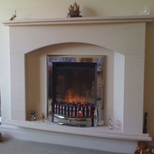 Hand Carved Home Decorative modern marble fireplace mantels