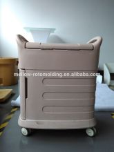 Roto-molded containers insulated Wheeled ICE STORAGE WAGON