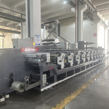 Full Servo Unit Roll Label Flexographic Printing Machine