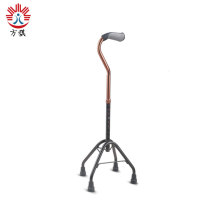 Aluminum alloy brown height adjustable cane
