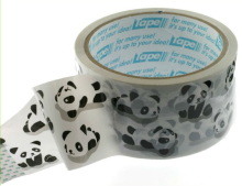 Strong color cheap water based packing tape