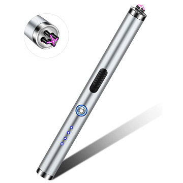 USB Rechargeable Electric Smoking Pen Lighter - Windproof BBQ Plasma Lighter