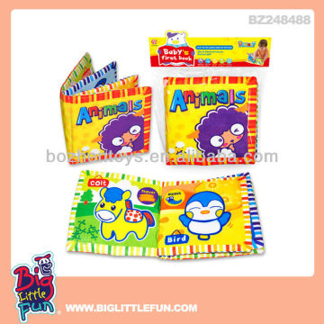 Plastic baby bath book