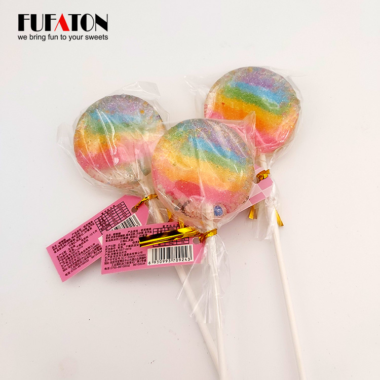 20g Healthy sugar free round lollipop candy
