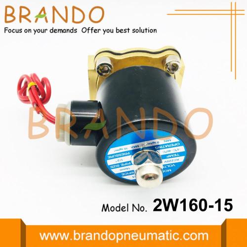 Normal Açık Tip Su Solenoid Valfı 2W160-15