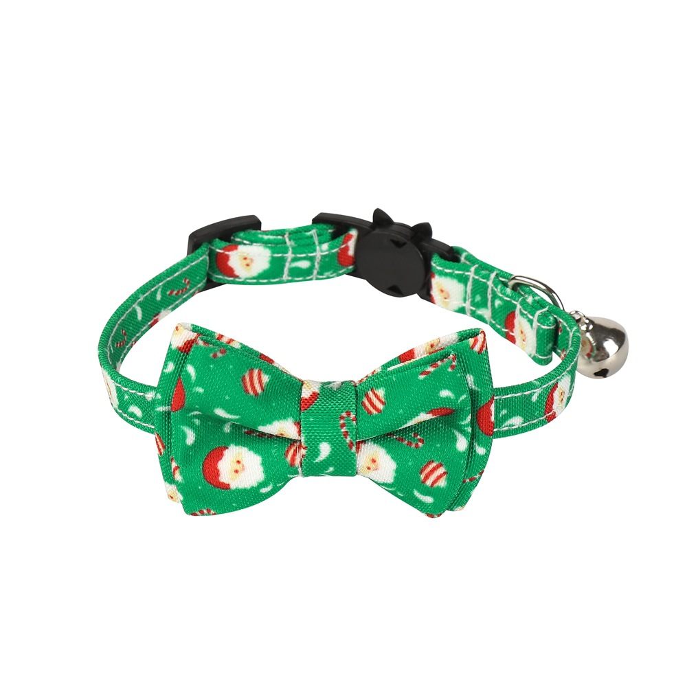 Manufacturers Spot New Pet Supplies Cat Ring Santa Claus Snowflake Snowman Christmas Cat Collar