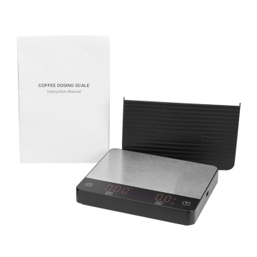 Waterproof Coffee Scale with Timer, Flow Rate Measurement & 0.1g Precision