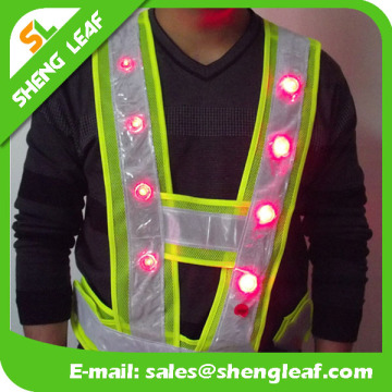 LED safety walking reflective vest, led reflective vest