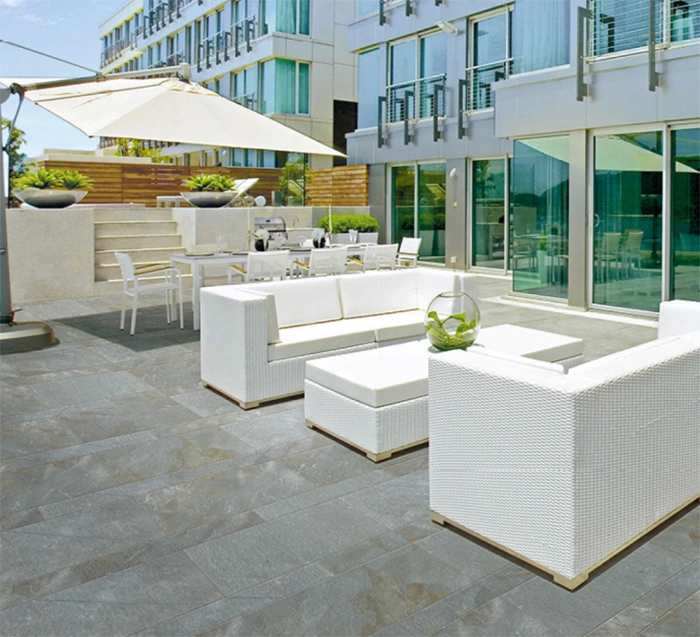 Poland Commercial Building Lounge Area Porcelain Clay Outdoor Stone Tile